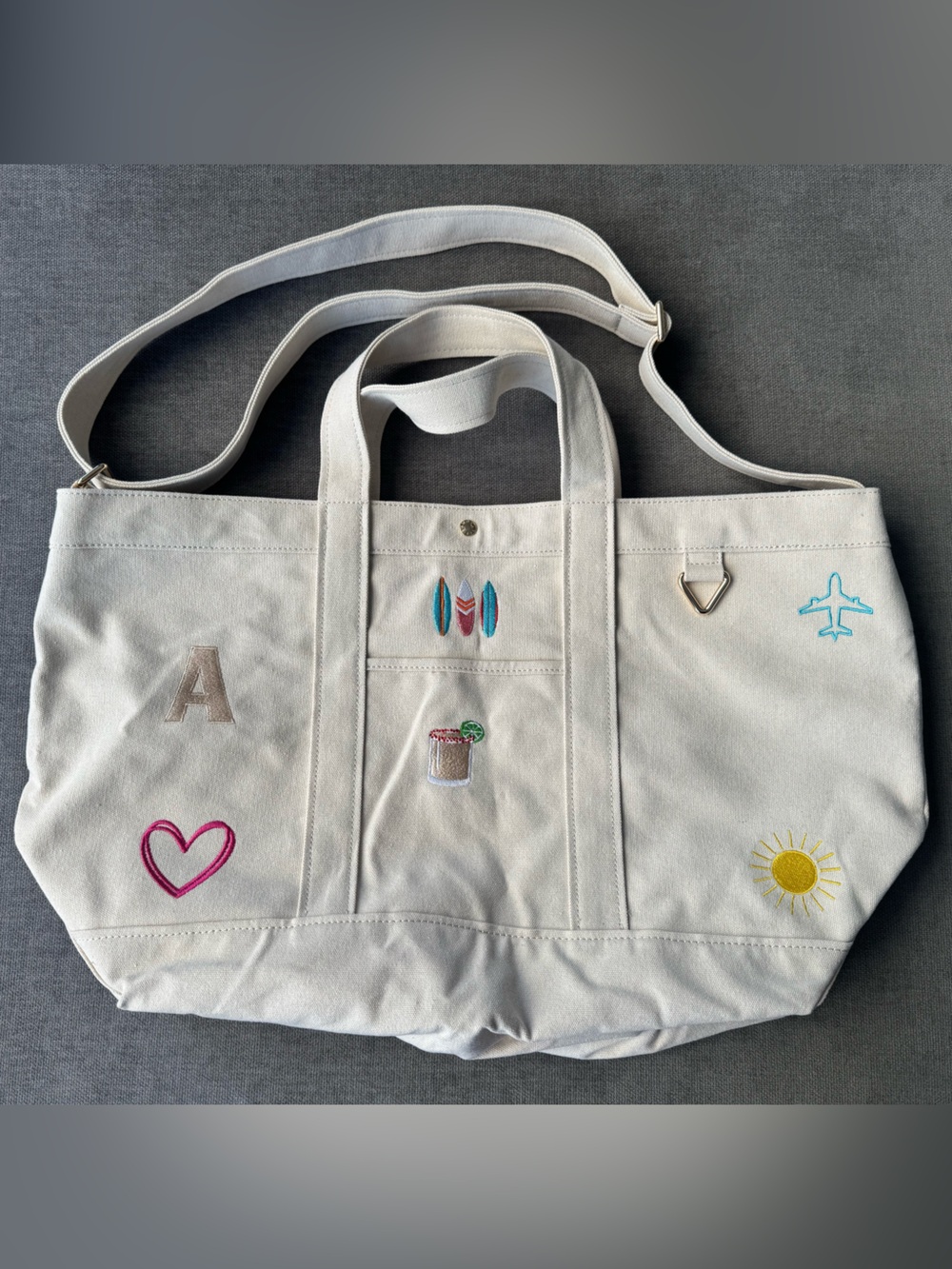 Baublebar Large Custom Icon Tote Bag
